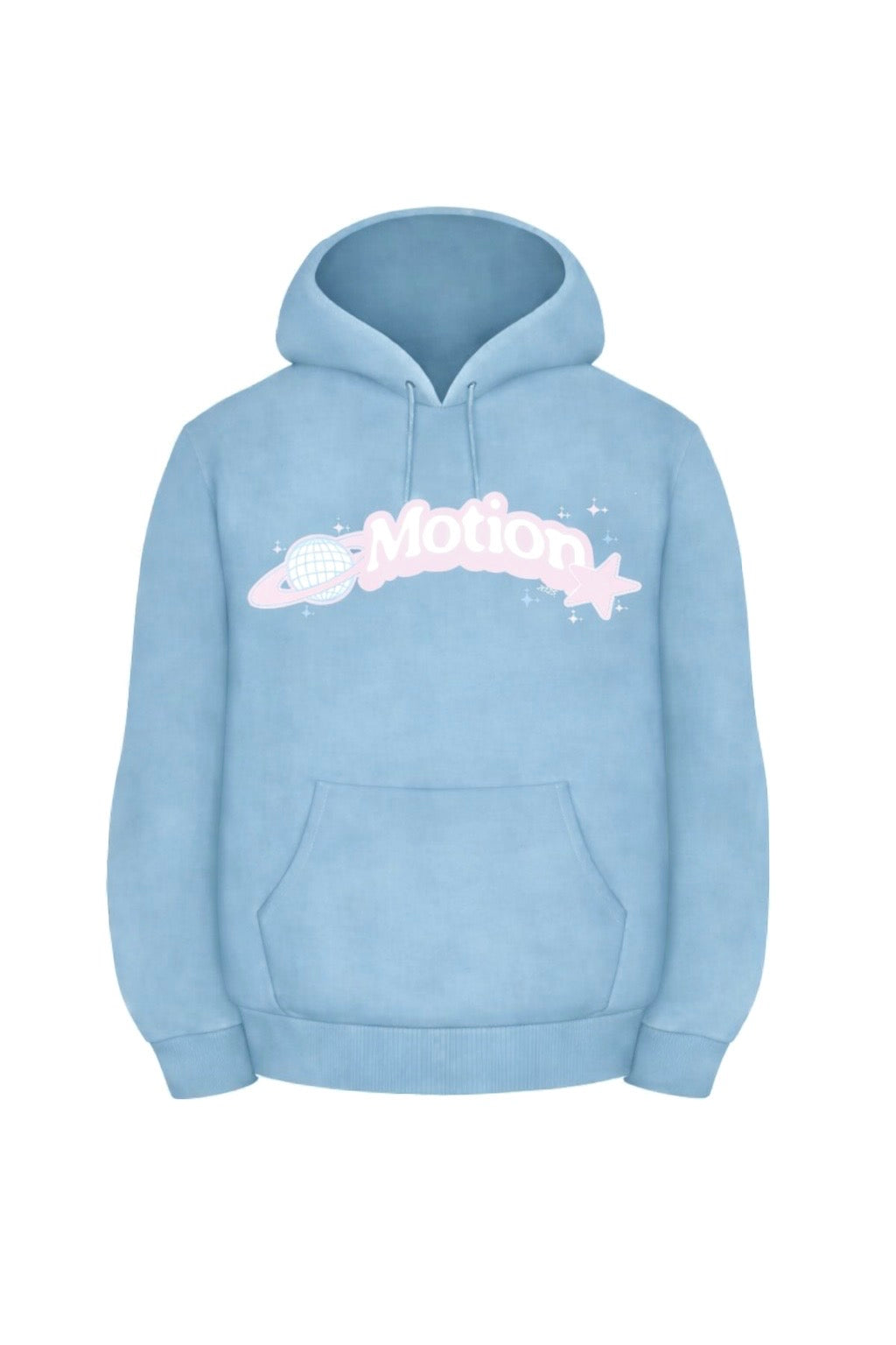 Light Blue Motion Hoodie