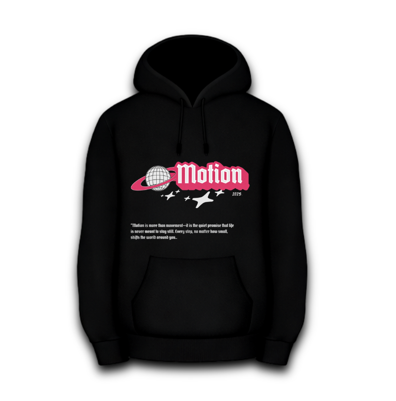 Black OG Motion Hoodie